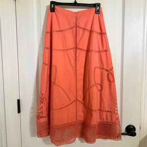 Tuckernuck Vineyard Vines Orange Skirt